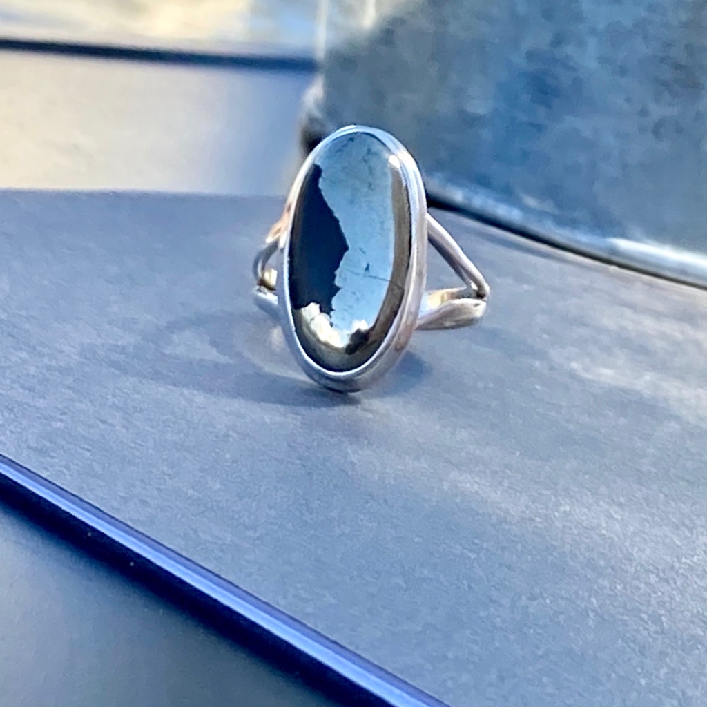 Pyrite In Magnetite Ring